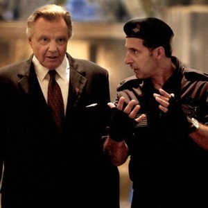 TRANSFORMERS, from left: Jon Voight, John Turturro, 2007. ©Paramount
