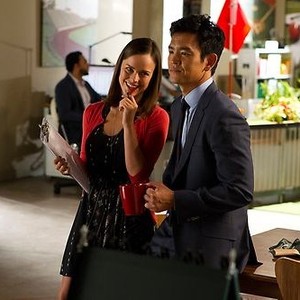Go On, Allison Miller (L), John Cho (R), 'There's No "Ryan" In Team', Season 1, Ep. #3, 09/18/2012, ©NBC