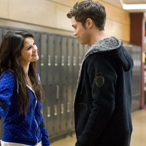 ANOTHER CINDERELLA STORY, foreground from left: Selena Gomez, Drew Seeley, 2008. ©Warner Premiere
