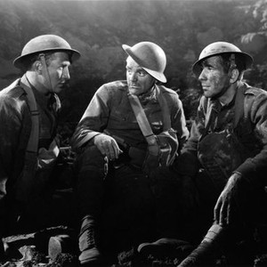 THE ROARING TWENTIES, from left: Jeffrey Lynn, James Cagney, Humphrey Bogart, 1939