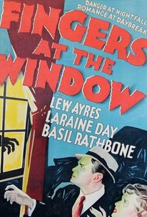 fingers at the window