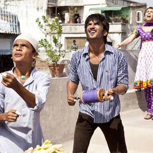 (L-R) Digvijay Deshmukh, Sushant Singh Rajput as Ishaan and Amrita Puri as Vidya in "Kai po che!." photo 20
