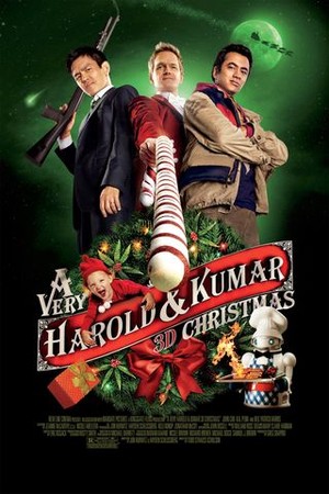 A Very Harold & Kumar Christmas poster