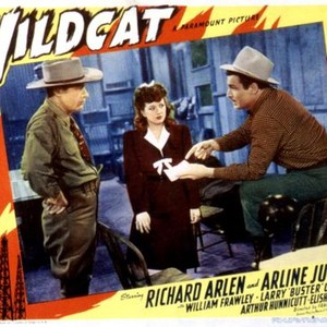 WILDCAT, Buster Crabbe, Arline Judge, 1942