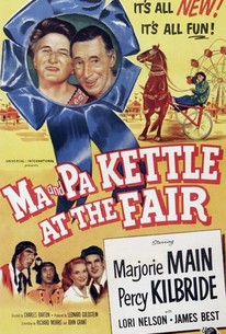 Poster for Ma and Pa Kettle at the Fair