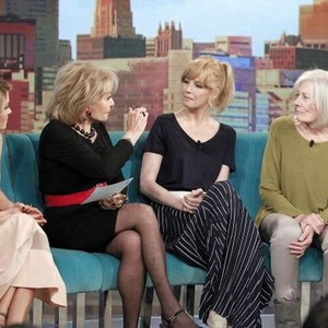 The View, from left: Candace Cameron Bure, Barbara Walters, Kelly Reilly, Vanessa Redgrave, 08/11/1997, ©ABC