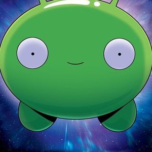 I chocheted a large Mooncake, from the Netflix series Final Space