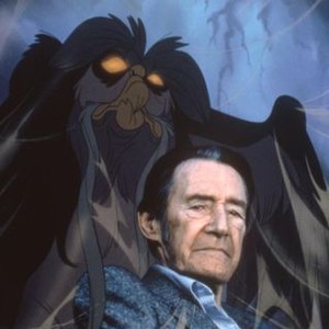 THE SECRET OF NIMH, The Great Owl with his voice actor John Carradine, 1982, (c) United Artists