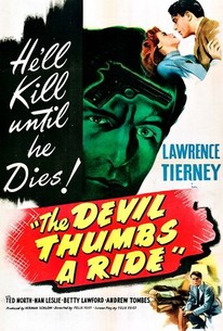 Poster for The Devil Thumbs a Ride