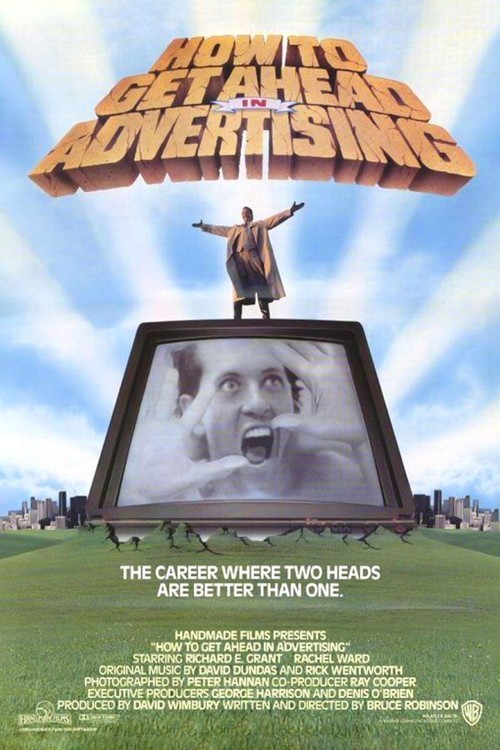 How to Get Ahead in Advertising poster