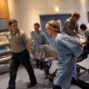THE MOB DOCTOR, Zach Gilford (L), Jordana Spiro (R), 'Complications', Season 1, Ep. #6, 11/12/2012, ©FOX