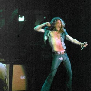 THE SONG REMAINS THE SAME, Robert Plant of Led Zeppelin, 1976
