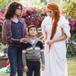 A WRINKLE IN TIME, FROM LEFT: STORM REID, DERIC MCCABE, REESE WITHERSPOON, 2018. PH: ATSUSHI NISHIJIMA/© WALT DISNEY STUDIOS MOTION PICTURES