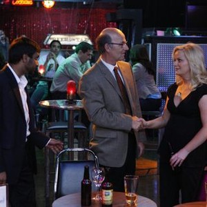 Parks and Recreation, Aziz Ansari (L), Brian Huskey (C), Amy Poehler (R), 'Rock Show', Season 1, Ep. #6, 05/14/2009, ©NBC
