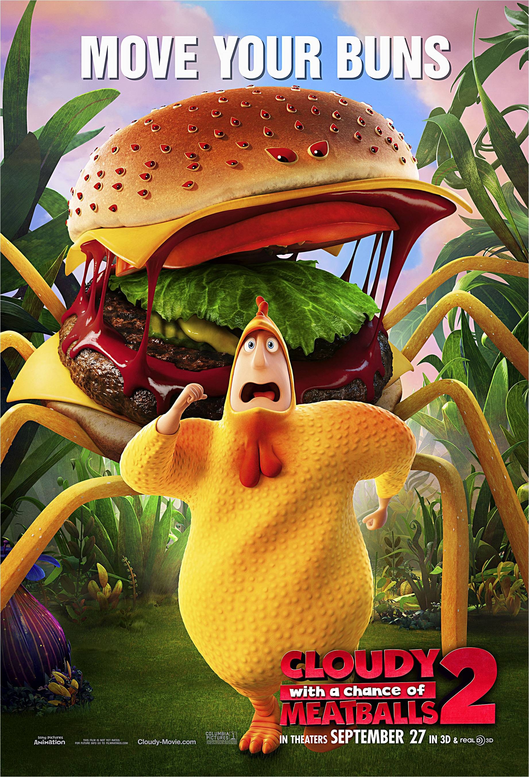 Cloudy With a Chance of Meatballs 2 Official Clip Cheese Spider Attack Trailers & Videos