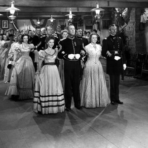 FORT APACHE, Anna Lee, Victor McLaglen, Shirley Temple, Ward Bond, Irene Rich, Henry Fonda, 1948