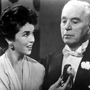A KING IN NEW YORK, Dawn Addams, Charles Chaplin, 1957