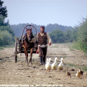 A scene from the film "Fiddler on the Roof."
