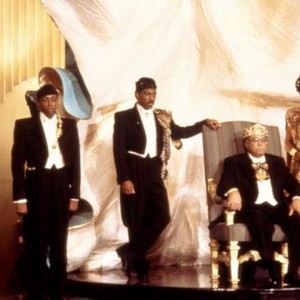 COMING TO AMERICA, Arsenio Hall, Eddie Murphy, James Earl Jones, Madge Sinclair, 1988, (c)Paramount