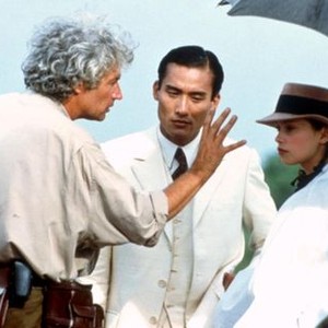 THE LOVER, director Jean-Jacques Annaud, Tony Leung, Jane March, 1992, (c)MGM