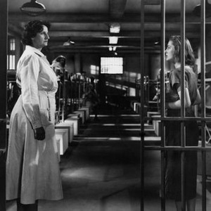 CAGED, Hope Emerson, Eleanor Parker, 1950