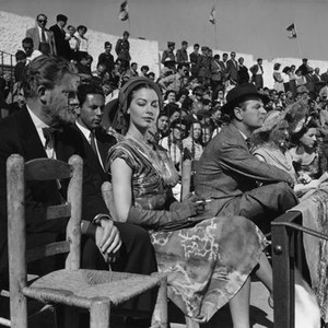 PANDORA AND THE FLYING DUTCHMAN, Harold Warrender (beard), Ava Gardner (gloves), Nigel Patrick (hat), 1951 patfd1950-fsct06, Photo by:  (patfd1950-fsct06)