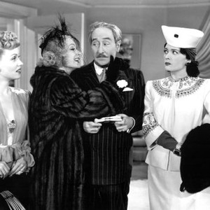 HI DIDDLE DIDDLE, Martha Scott, June Havoc, Adolphe Menjou, Pola Negri, 1943
