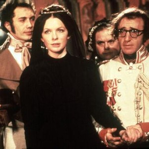 LOVE AND DEATH, Diane Keaton, Despo Diamantidou, Zvee Scooler, Woody Allen, 1975