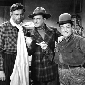LOST IN ALASKA, Tom Ewell, Bud Abbott, Lou Costello, 1952
