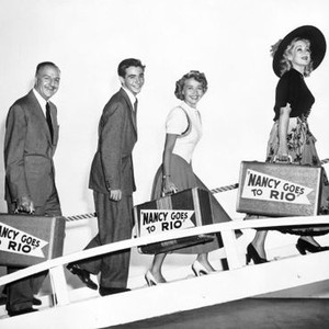 NANCY GOES TO RIO, Louis Calhern, Scotty Beckett, Jane Powell, Ann Sothern, 1950