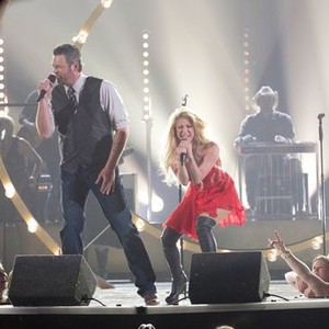 The 48th Annual Academy of Country Music Awards, Blake Shelton (L), Shakira (R), 04/07/2013, ©CBS