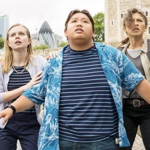 SPIDER-MAN: FAR FROM HOME, FROM LEFT: ANGOURIE RICE, JACOB BATALON, ZENDAYA, 2019. PH: JAY-MAIDMENT/© COLUMBIA/© MARVEL STUDIOS