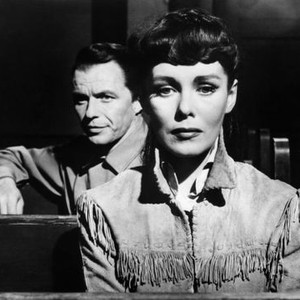 JOHNNY CONCHO, Frank Sinatra, Phyllis Kirk, 1956