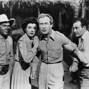 STRANGE CONQUEST, FROM LEFT, ABNER BIBERMAN, JANE WYATT, LOWELL GILMORE, MILBURN STONE, 1946
