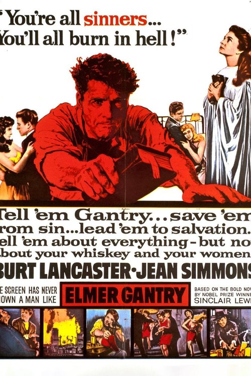 Elmer Gantry poster