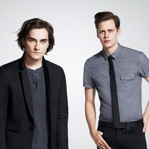 Landon Liboiron (left) and Bill Skarsgård
