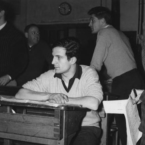 THE 400 BLOWS, (aka LES QUATRE CENTS COUPS), director Francois Truffaut on set, 1959