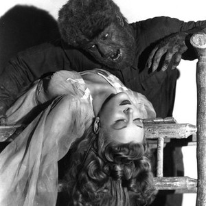THE WOLF MAN, Evelyn Ankers, Lon Chaney Jr., 1941