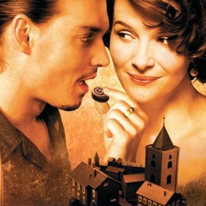 CHOCOLAT, Johnny Depp, Juliette Binoche, 2000, (c) Miramax