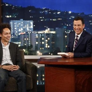 Jimmy Kimmel Live, Malcolm Gladwell (L), Jimmy Kimmel (R), 'Episode 142', Season 11, Ep. #143, 10/24/2013, ©ABC