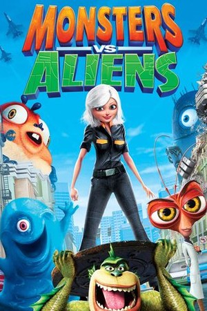 Monsters vs. Aliens poster