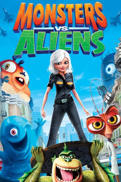 Monsters vs. Aliens poster