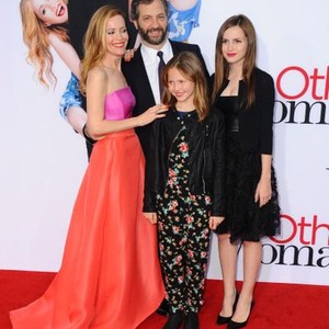 Leslie Mann, Judd Apatow, Iris Apatow, Maude Apatow at arrivals for THE OTHER WOMAN Premiere, The Regency Village Theatre, Los Angeles, CA April 21, 2014. Photo By: Dee Cercone/Everett Collection