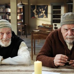 OF GODS AND MEN, (aka DES HOMMES ET DES DIEUX), from left: Jacques Herlin, Michael Lonsdale, 2010. ©Sony Pictures Classics