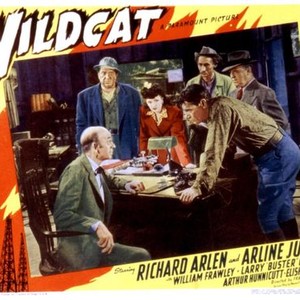 WILDCAT, Richard Arlen, Arline Judge, 1942
