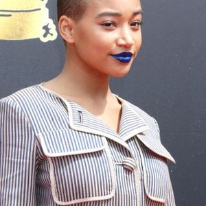 Amandla Stenberg at arrivals for MTV Movie Awards 2017 - Arrivals 1, Shrine Auditorium, Los Angeles, CA May 7, 2017. Photo By: Priscilla Grant/Everett Collection