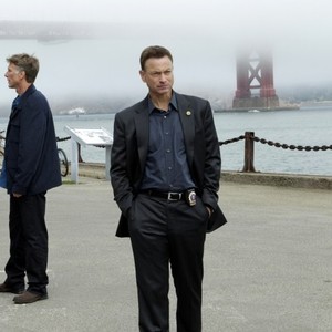 CSI: New York, Peter Horton (L), Gary Sinise (R), '2,918 Miles', Season 9, Ep. #3, 10/12/2012, ©CBS