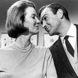 GOLDFINGER, Lois Maxwell, Sean Connery, 1964