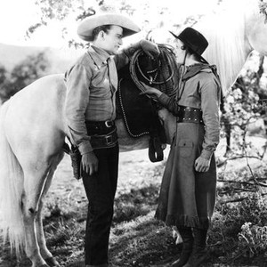 BLUE STEEL, John Wayne, Eleanor Hunt, 1934