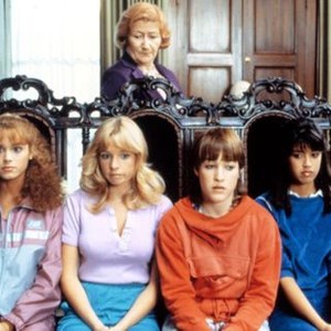 PRIVATE SCHOOL, Betsy Russell, Kari Lizer, Fran Ryan, Kathleen Wilhoite, Phoebe Cates, 1983, (c) Universal